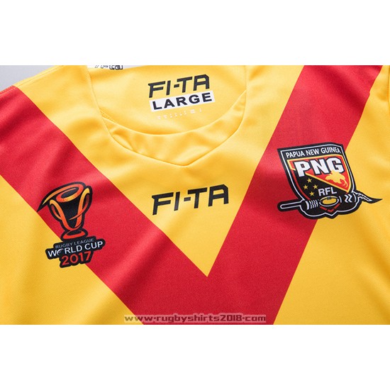 Papua New Guinea Rugby Shirt RLWC 2017 Home